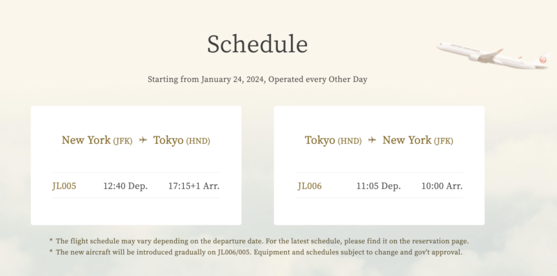 a screenshot of a schedule